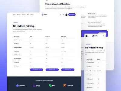 slothUI - World's Laziest Design System - Pricing Page UIUX clean ui design system gradient minimal ui modern ui pricing page pricing page design pricing page ui pricing plan ui pricing table pricing table ui pricing ui pricing website purple saas website design soft ui ui ui design ui kit web design