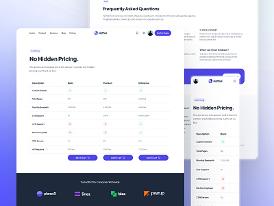 slothUI - World's Laziest Design System - Pricing Page UIUX clean ui design system gradient minimal ui modern ui pricing page pricing page design pricing page ui pricing plan ui pricing table pricing table ui pricing ui pricing website purple saas website design soft ui ui ui design ui kit web design