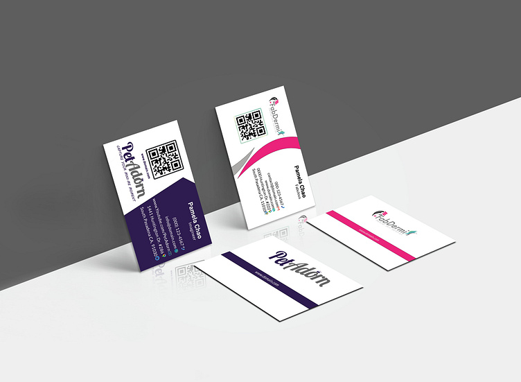 Business Card Design by Sayem Hasan on Dribbble