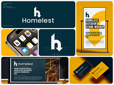 Homelest 3d animation brand designer branding design graphic design illustration logo logo design motion graphics ui vector