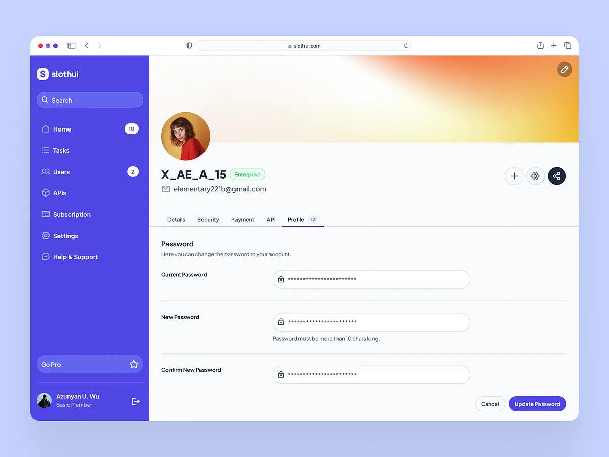 Browse thousands of Profile UI Dashboard images for design inspiration ...