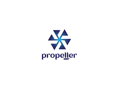 propeller logo branding graphic design logo prescription pad vector