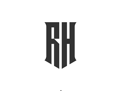 RH Monogram Logo branding design graphic design icon illustration letter mark logo monogram logo ui ux vector