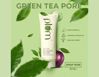 Plum AD Design beauty ad banner cosmetic ad banner cream ad banner plum plum ad design