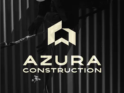 Azura Construction brand identity branding construction logo creative logo logo logo design logo designer logo maker luxury logo visual identity
