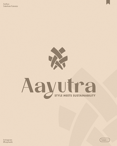 Aayutra branding clothing logo fashion logo logo logo design logo designer logo maker luxury logo visual identity womens fashion