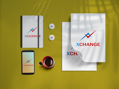 Xchange Brand design 3d animation brand branding design graphic design illustration logo motion graphics samdesign150 ui ux vector