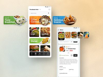 The Food_Menu App design flat food graphic design illustration interaction design interface design motion graphics prototype restaurants ui ui deisgn ui design ux ux design vector visual design