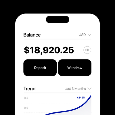 Finances app design finances mobile ui ux