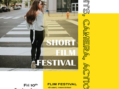 Film Festival Design graphic design