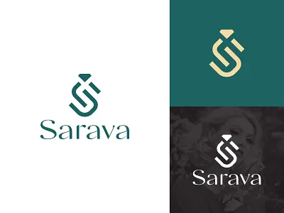 Cosmetics Logo | Sarava Beauty Logo - Skincare Logo beauty care logo beauty logo beauty minimal logo brand identity branding cosmetics logo cosmetics logo dribbble fashion logo feminine logo design logo design branding logo designer logodesign s cosmetics logo s letter logo sarava logo skincare logo spa visual identity