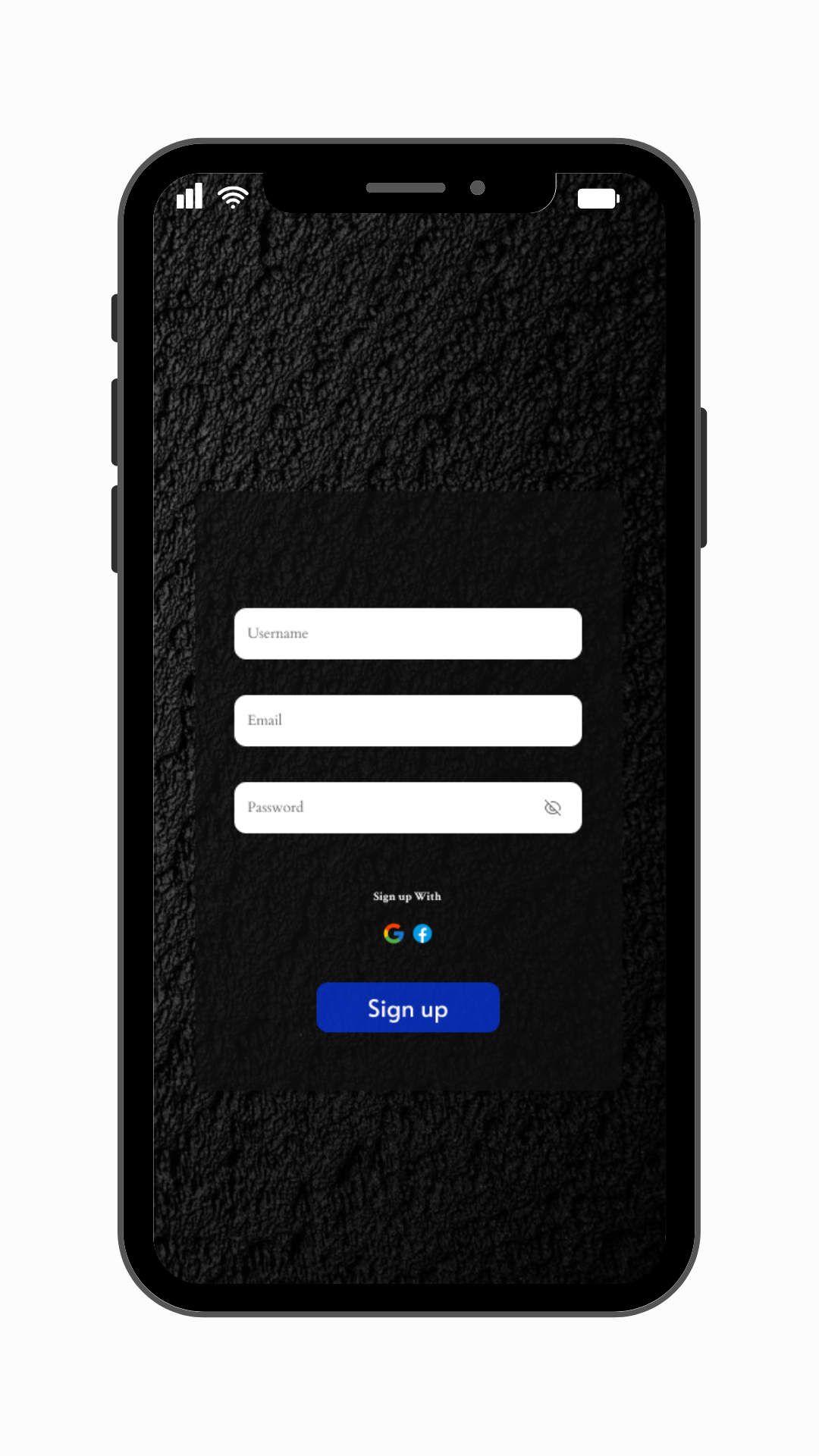 LOG IN SIGN UP intelligence overview