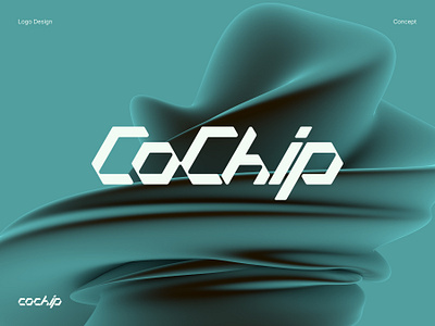 CoChip electronics shop logo branding graphic design logo logotype