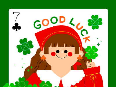 Good Luck - Personal Works artwork digital art drawing graphic design illustration illustrator procreate