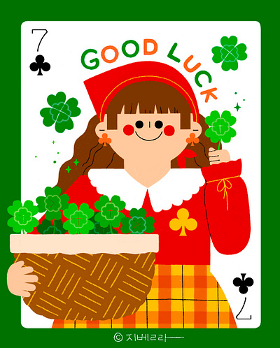 Good Luck - Personal Works artwork digital art drawing graphic design illustration illustrator procreate