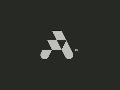 A Logo ‧ Drone a app branding data drone flight logo logoforsale monogram readymade