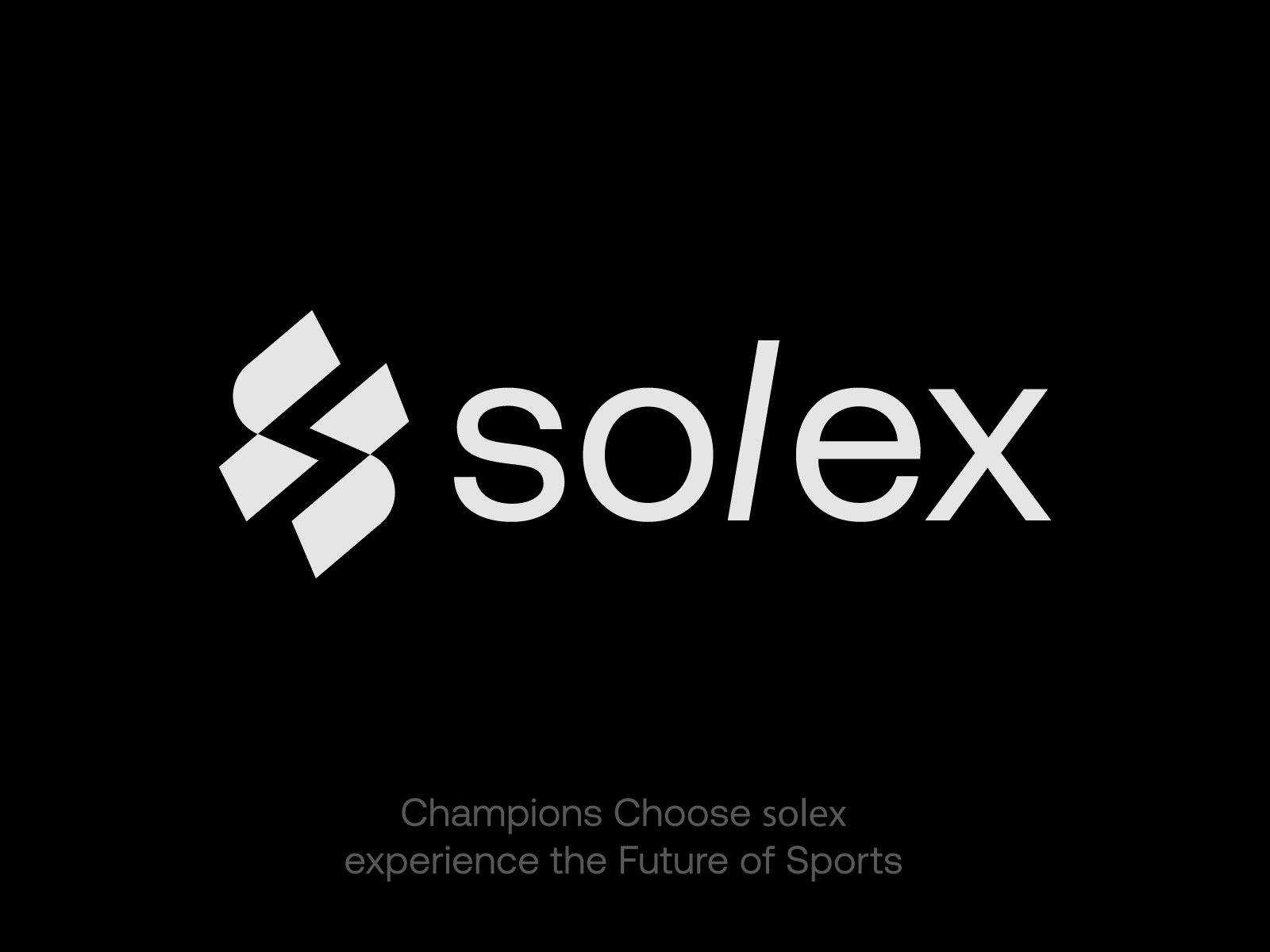 sports brand logo for solex healthy identity design letter logo logo design logomark logos modern logo simple logo speed logo sports sports brand sports logo strong strong logo wellness