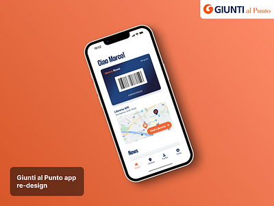 Giunti al Punto - mobile app ui/ux redesign app figma mobile redesign ui