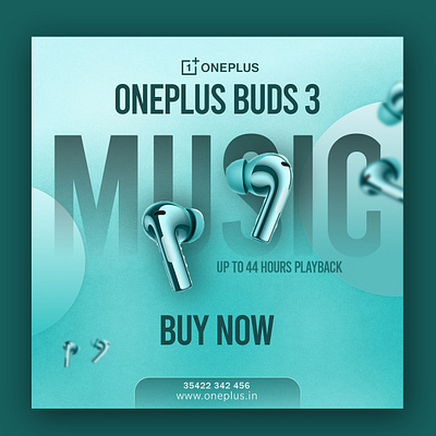 OnePlus Buds 3 buds buds 3 banner buds banner earbuds banner earbuds poster oneplus earbud