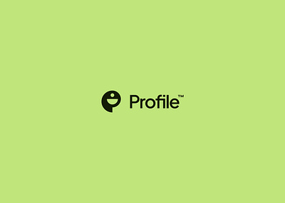 Profile.io logo branding crypto design interface logo ui ux web3