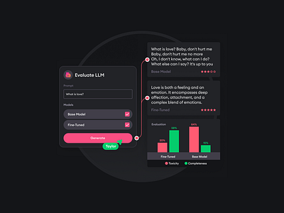 Superannotate Illustrations ai dark data gradient graph illustration ui webdesign