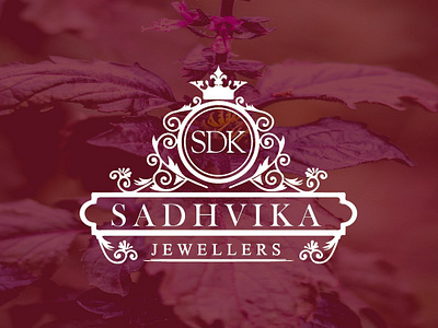 Elegant Logo Design for Sadhvika Jewellers premium branding