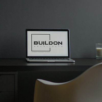 Innovative Logo Design for BuildOn Architect print branding