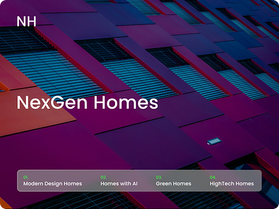 Landing Page-Real Estate Web figma design her section design landing page modern ui design ui ui design web web page