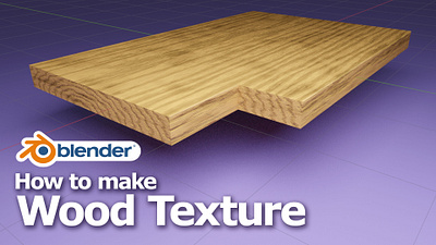 Blender wood material and texture 3d blender blenderian cgian tutorial