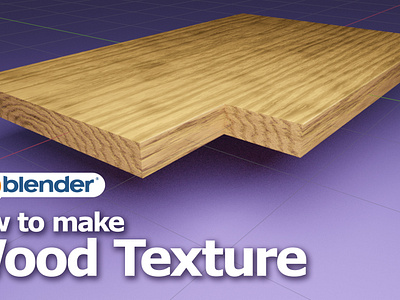 Blender wood material and texture 3d blender blenderian cgian tutorial