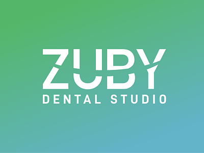 Zuby, dental studio animation branding design illustration intro logo logoanimation motion graphics outro ui