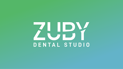 Zuby, dental studio animation branding design illustration intro logo logoanimation motion graphics outro ui