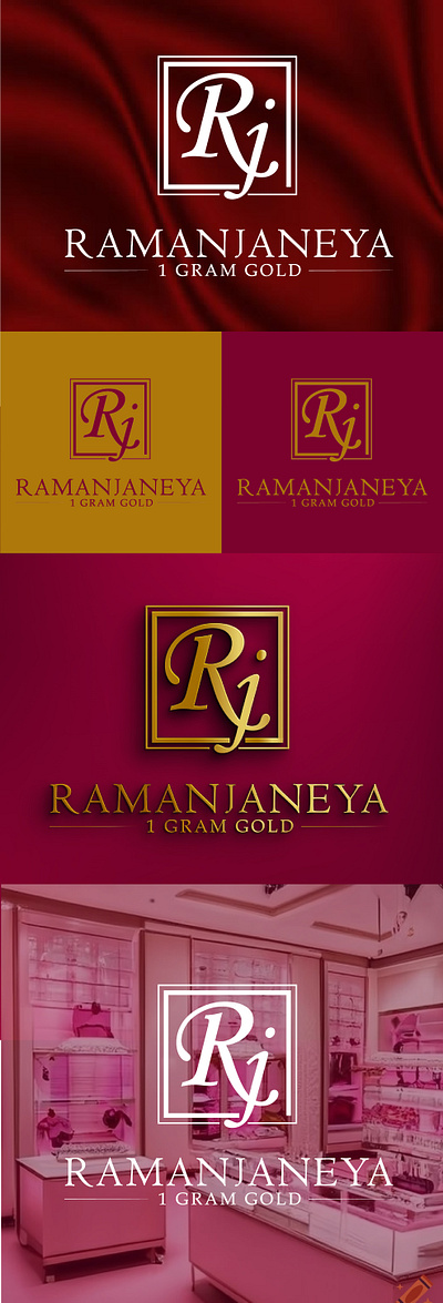 Ramanjaneya: Exquisite Logo Design for a Timeless Jewelry Brand tradition