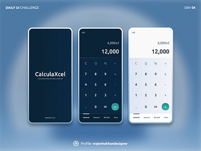 Day 04: Calculator - Daily UI Design Challenge. appdesign calculatorapp creativejourney designchallenge designcommunity designinspiration designlearning digitaldesign figma figmadesign figmaui innovation mobileapp newbeginnings newtodesign productdesign uidesign userexperience userinterface uxdesign