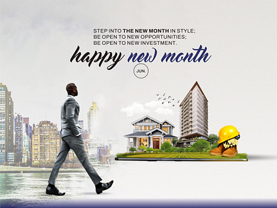 Real Estate e-post akinkunmi babatunde black man in suite black man walking construction design design on happy new month e flyer for real estate happy new month design man walking real estate real estate construction concept stepping up tunecxino walking man zee amiable properties