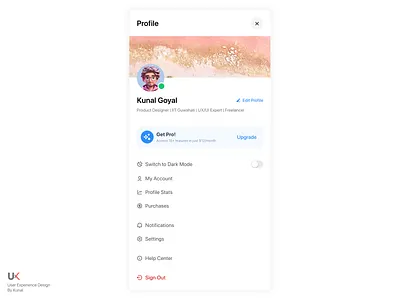 Profile Details UI Design account animation appdesign art branding design graphic design illustration illustrator logo motion graphics product profile profiledesign settings ui uiux ux webdesign website