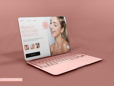 Moood ecommerce landing page product design site web skin care ui ui ux ux