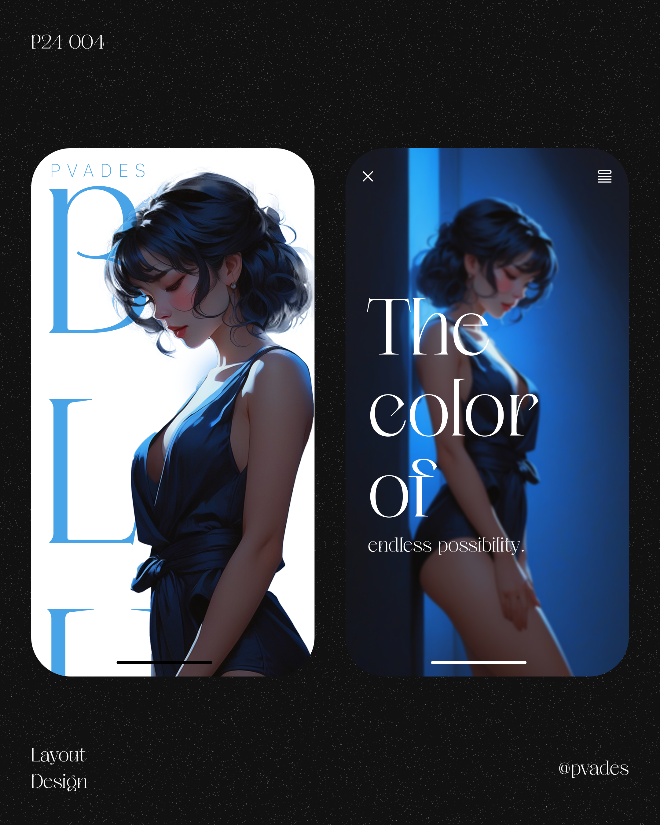 Typography Layout Design graphic design homepage layout typography ui