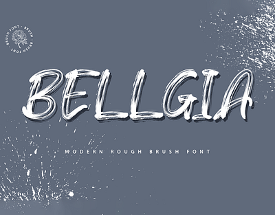 Bellgia Brush Font branding design font handwritten illustration italic logotype script typeface ui