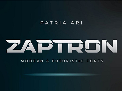 Zaptron - Modern Fonts automotive car construction electric energy font future heavyweight logo logotype network sci fi scifi space sport tech technology type typeface vehicle
