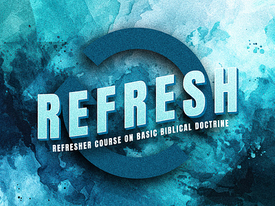 Refresh branding church graphics design graphic design illustration logo sermon series vector