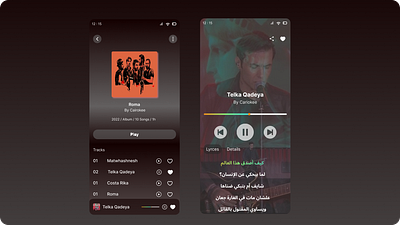 UI Challenge 09 Music player daily ui daily ui challenge ui ui challenge ui ux