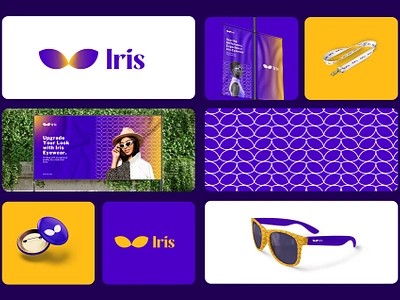 Brand Identity/Visual Identity for Iris 3d brand identity branding graphic design logo vector visual identity