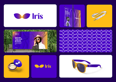 Brand Identity/Visual Identity for Iris 3d brand identity branding graphic design logo vector visual identity