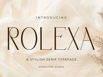 Rolexa | Stylish Serif Typeface branding design elegant font font font artist graphic design luxury font serif font stylish serif typography vintage font wedding font