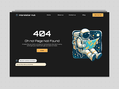 404 Page UI・Website Design 404 page daily ui design figma graphic design ui website