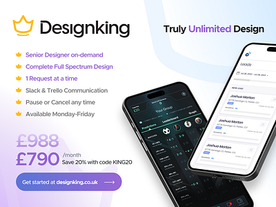 Unlimited, Affordable Design digital design expert graphic graphic design print design subscription ui ux design visual design web design