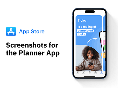 App Store Screenshots | Planner App app app store apps aso interface marketing planner screenshots ui ux uxui