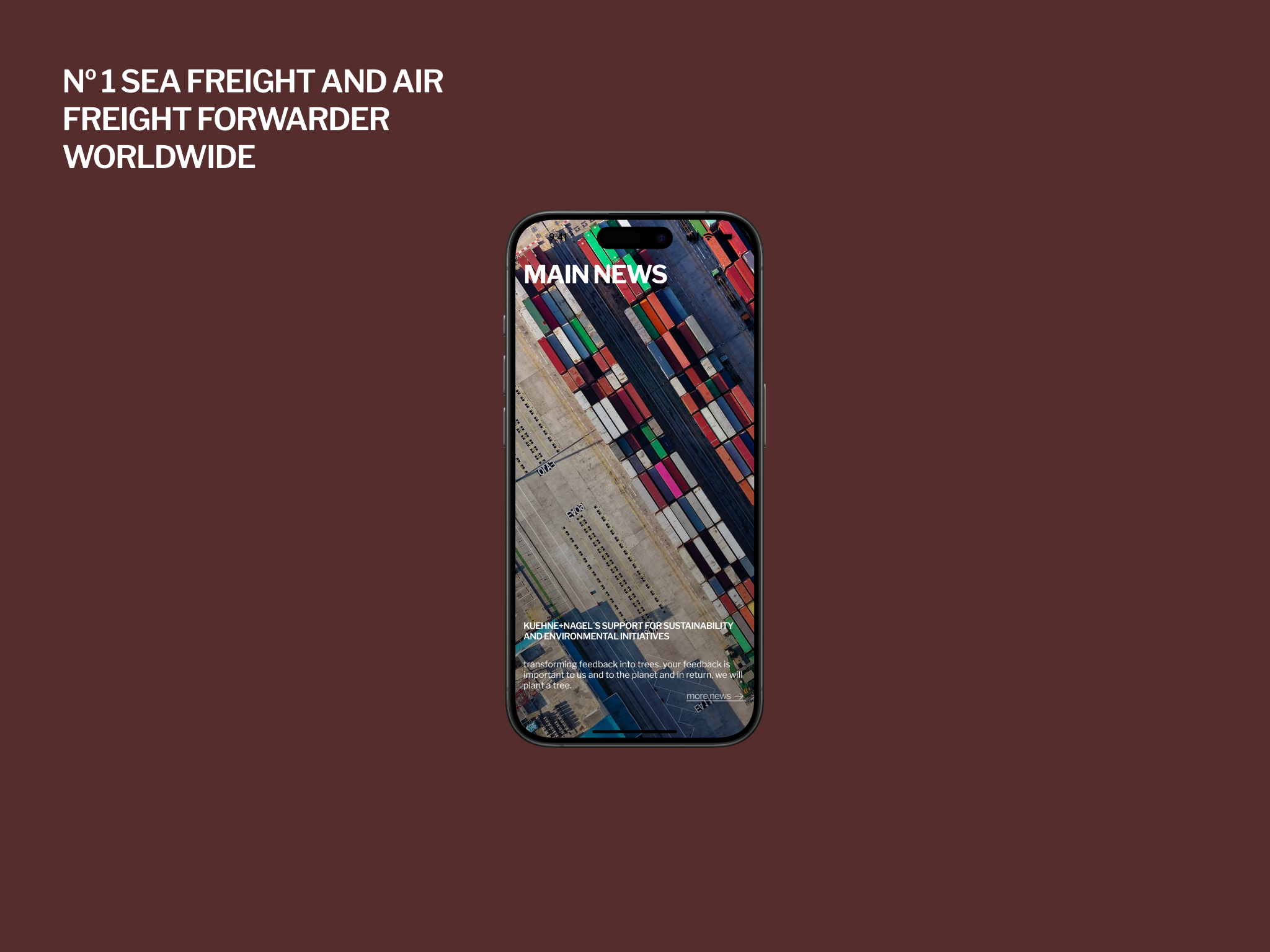 Section News of the transport company website branding graphic design landing logo mobile transportation typograpfy ui