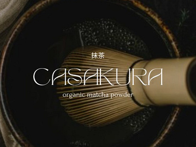 Casakura 抹茶 | Logo & Brand Identity 🍵 brandidentity graphicdesign japanesetea logo logodesign matchatea packagingdesign tea